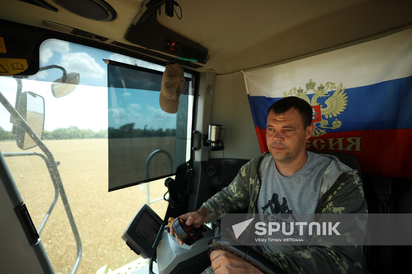 Russia Agriculture Winter Wheat Harvesting