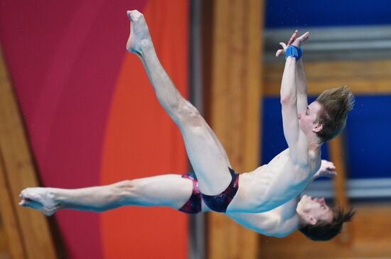 Russia BRICS Sports Games Diving Tower 10m Synchro