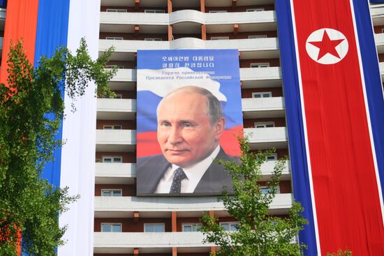 North Korea Putin Visit Preparations