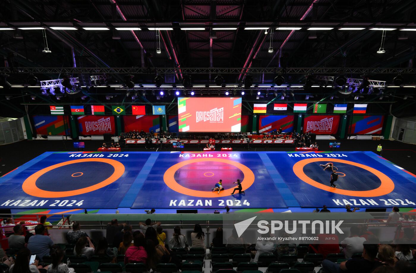 Russia BRICS Sports Games Wrestling