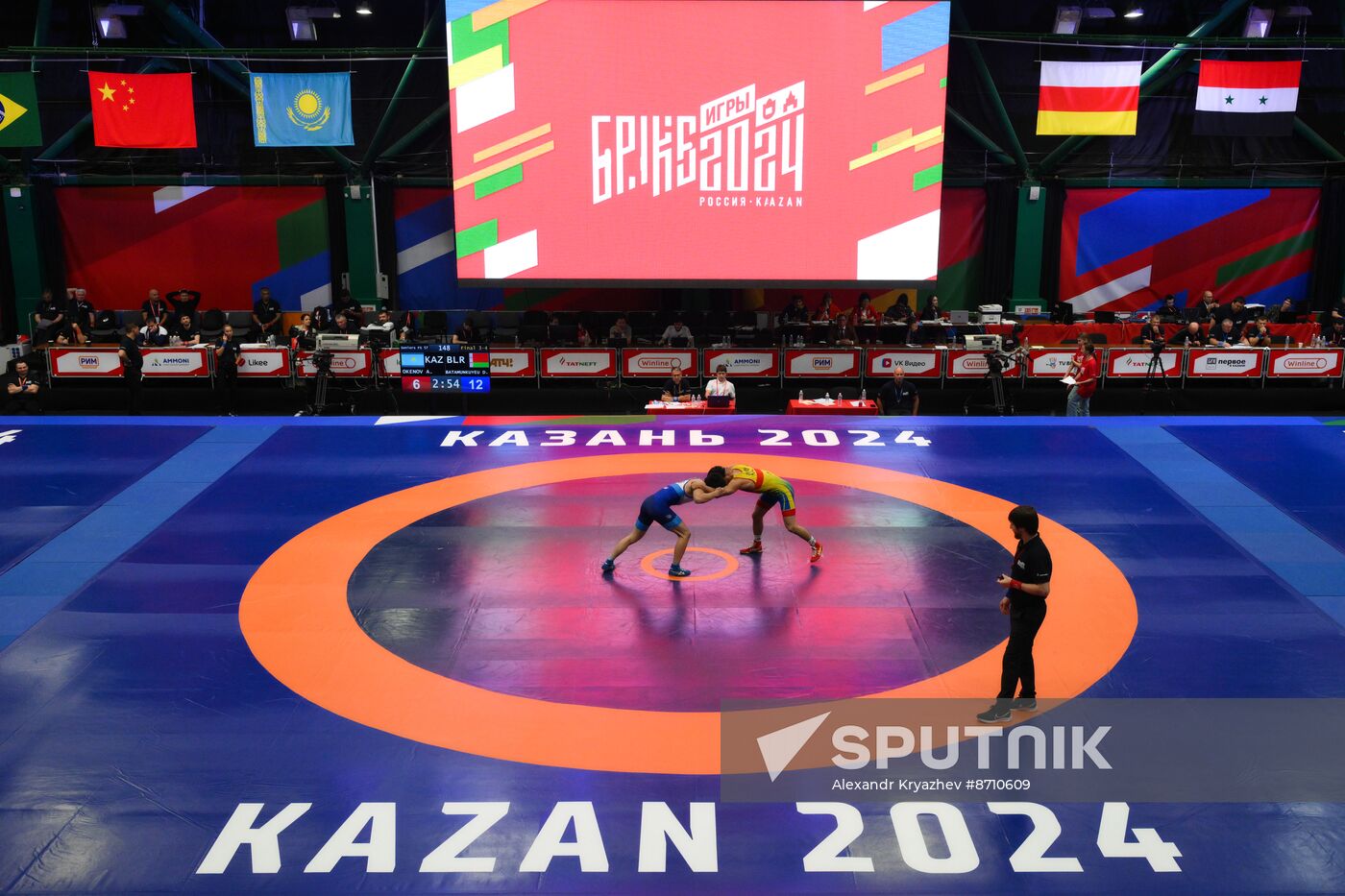 Russia BRICS Sports Games Wrestling