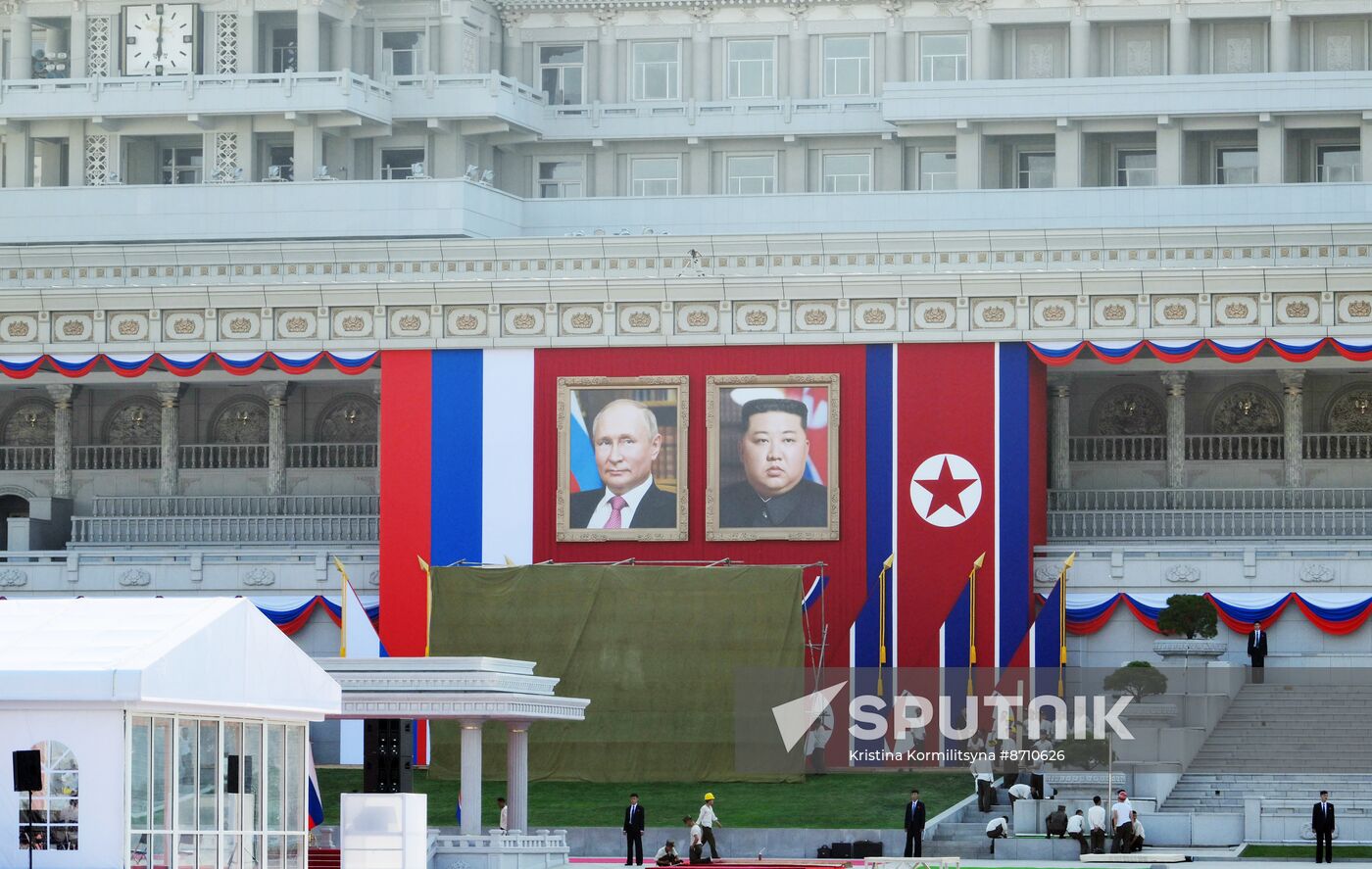 North Korea Putin Visit Preparations