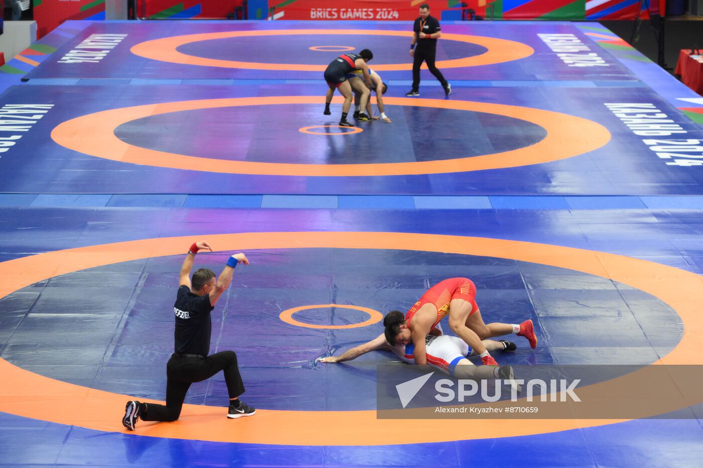 Russia BRICS Sports Games Wrestling