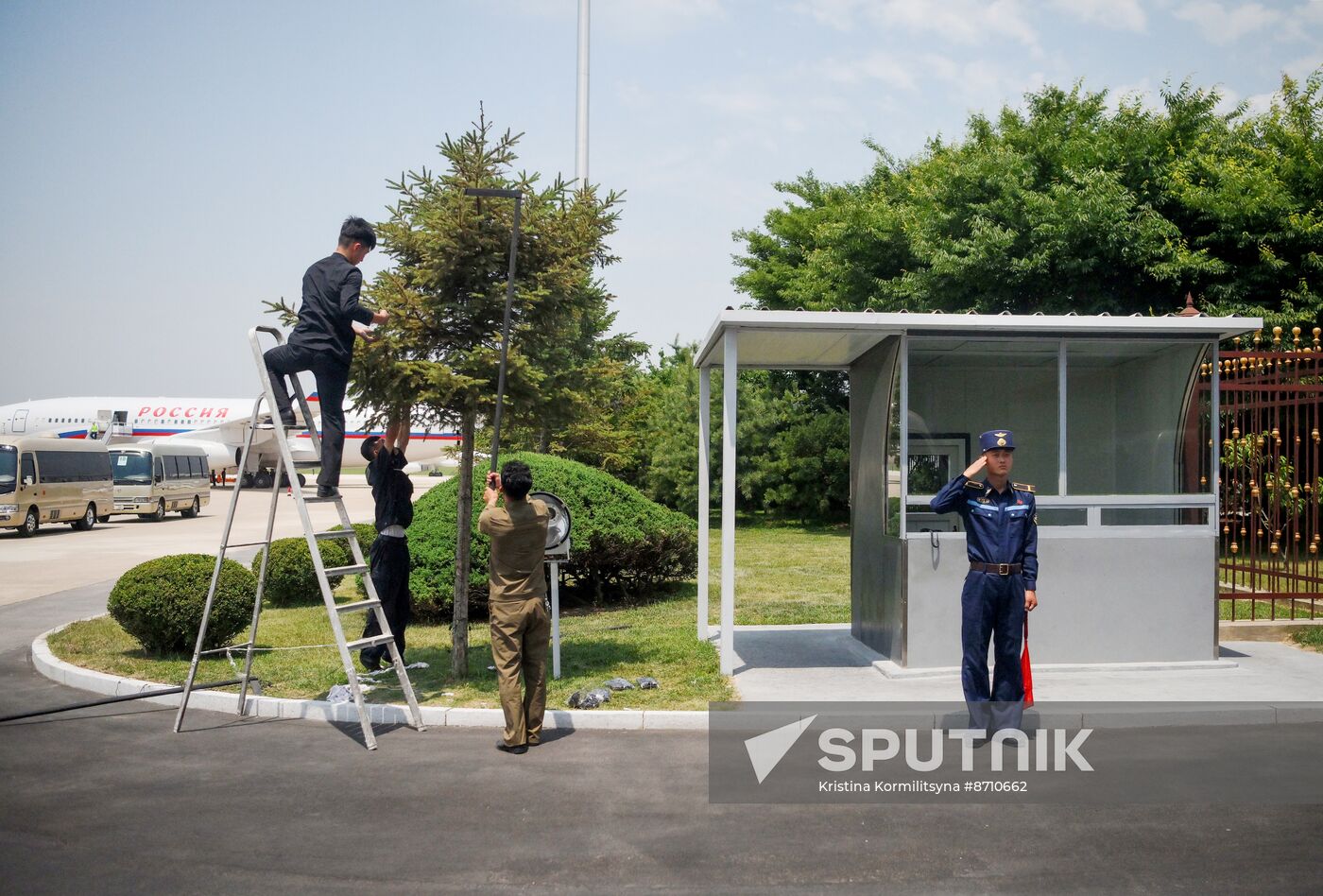 North Korea Putin Visit Preparations