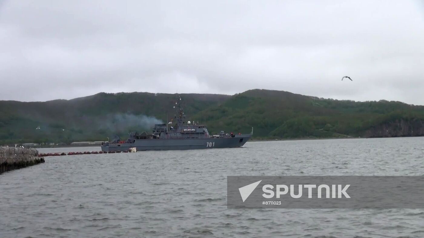 Russia Pacific Fleet Naval Exercises