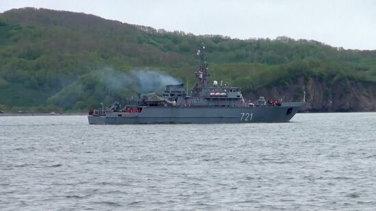 Russia Pacific Fleet Naval Exercises