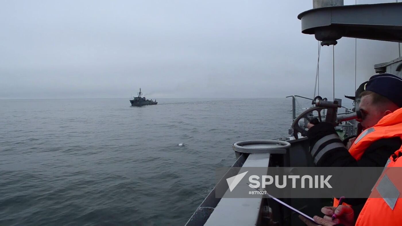 Russia Pacific Fleet Naval Exercises