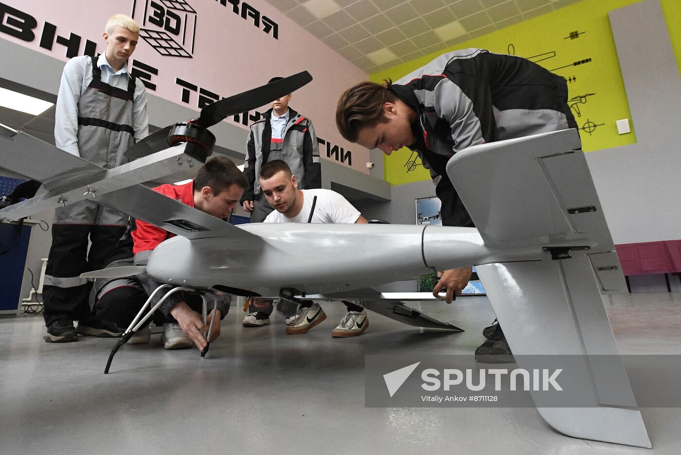 Russia UAV Operators Training