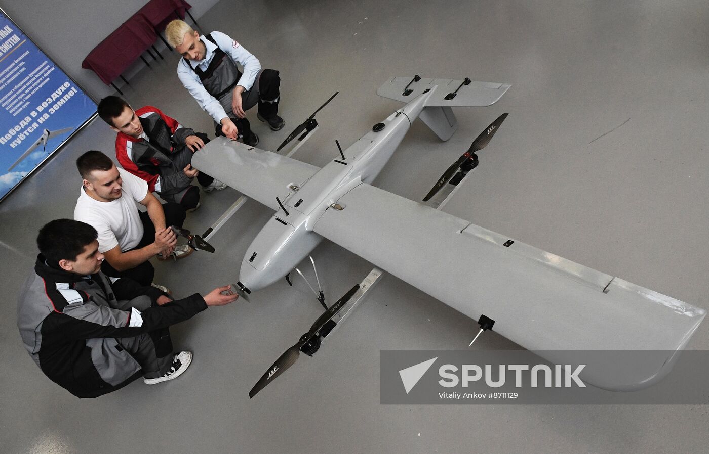 Russia UAV Operators Training
