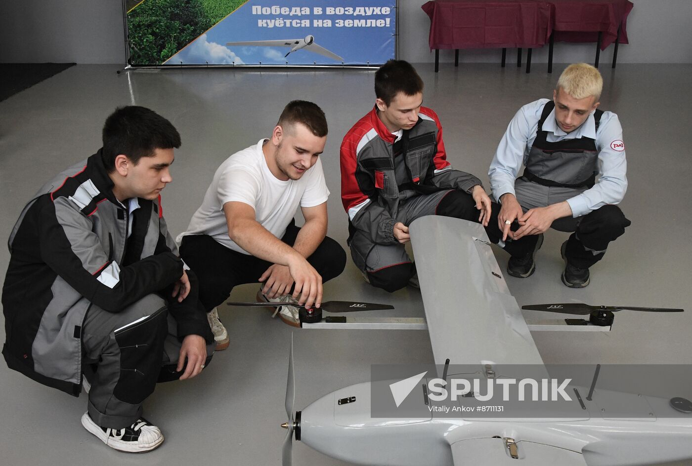 Russia UAV Operators Training