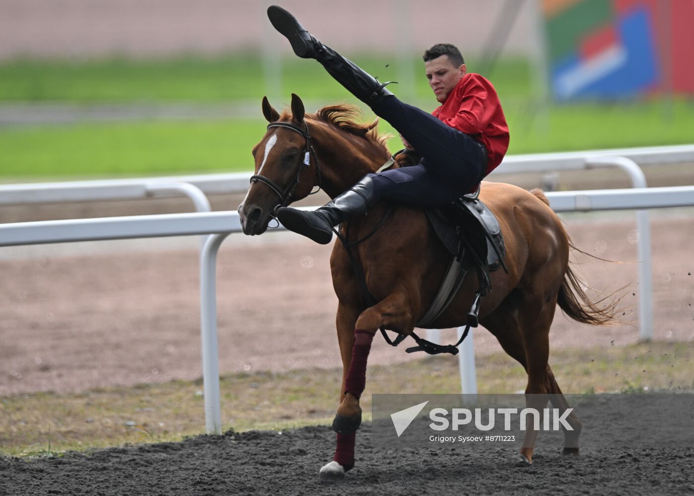Russia BRICS Sports Games Equestrian Dzhigitovka