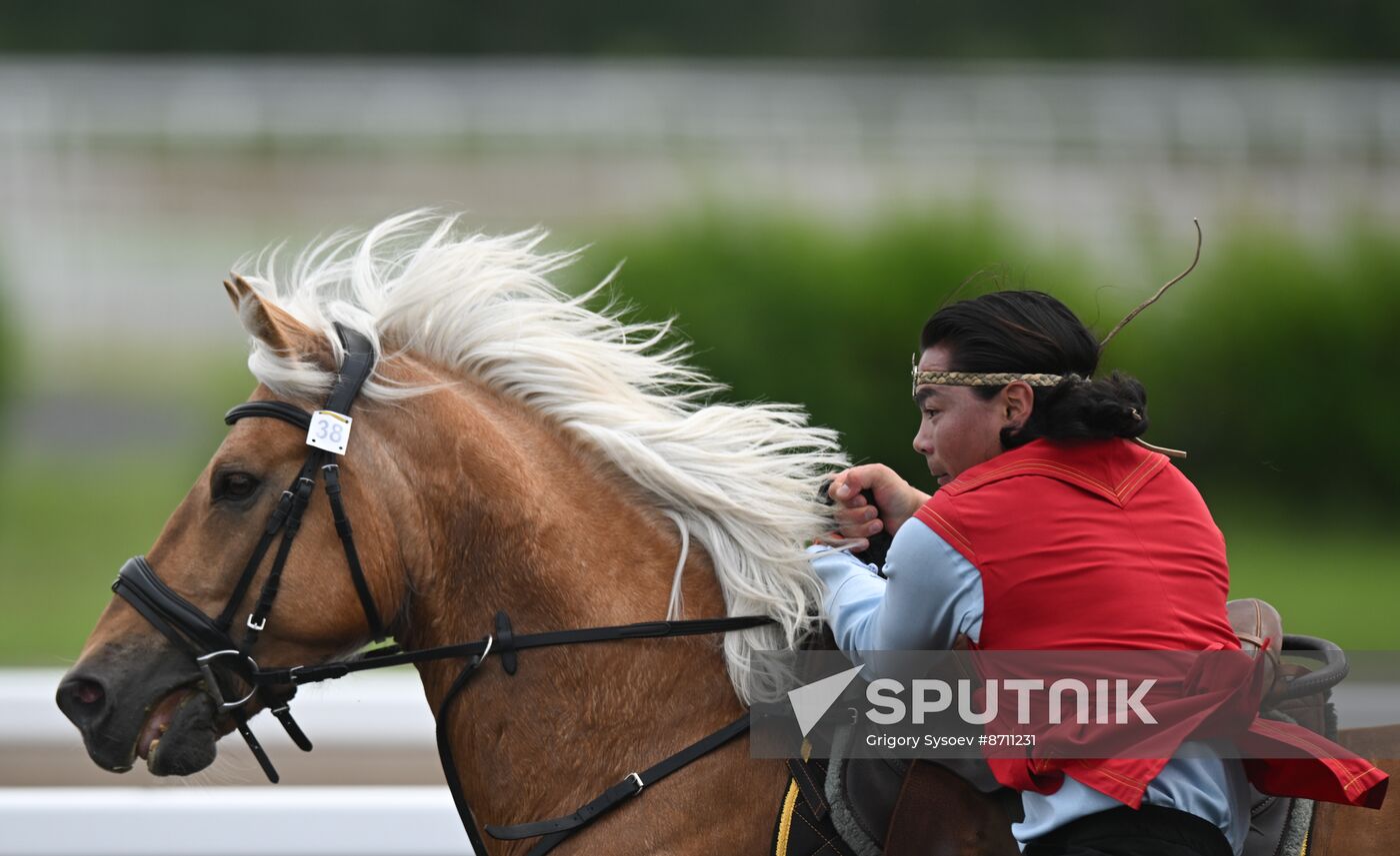 Russia BRICS Sports Games Equestrian Dzhigitovka