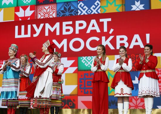 RUSSIA EXPO. Shumbrat Mordovian Folk Festival