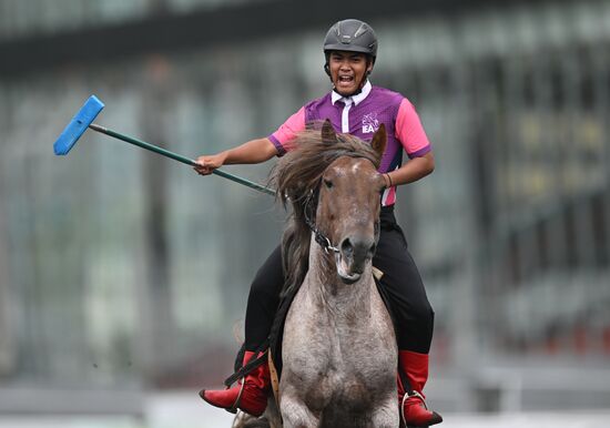 Russia BRICS Sports Games Equestrian Tent Pegging