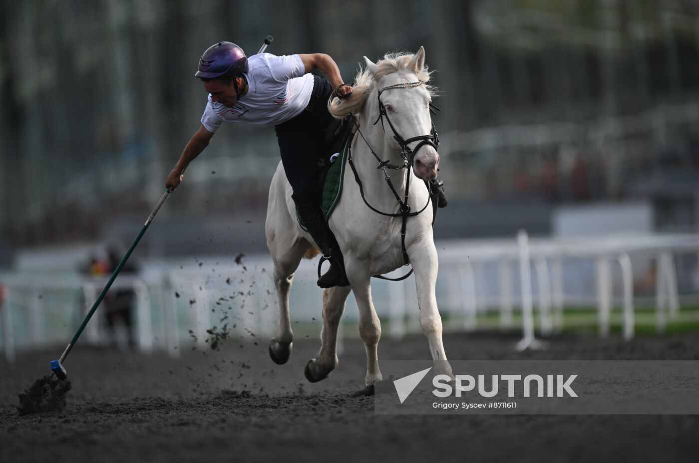 Russia BRICS Sports Games Equestrian Tent Pegging