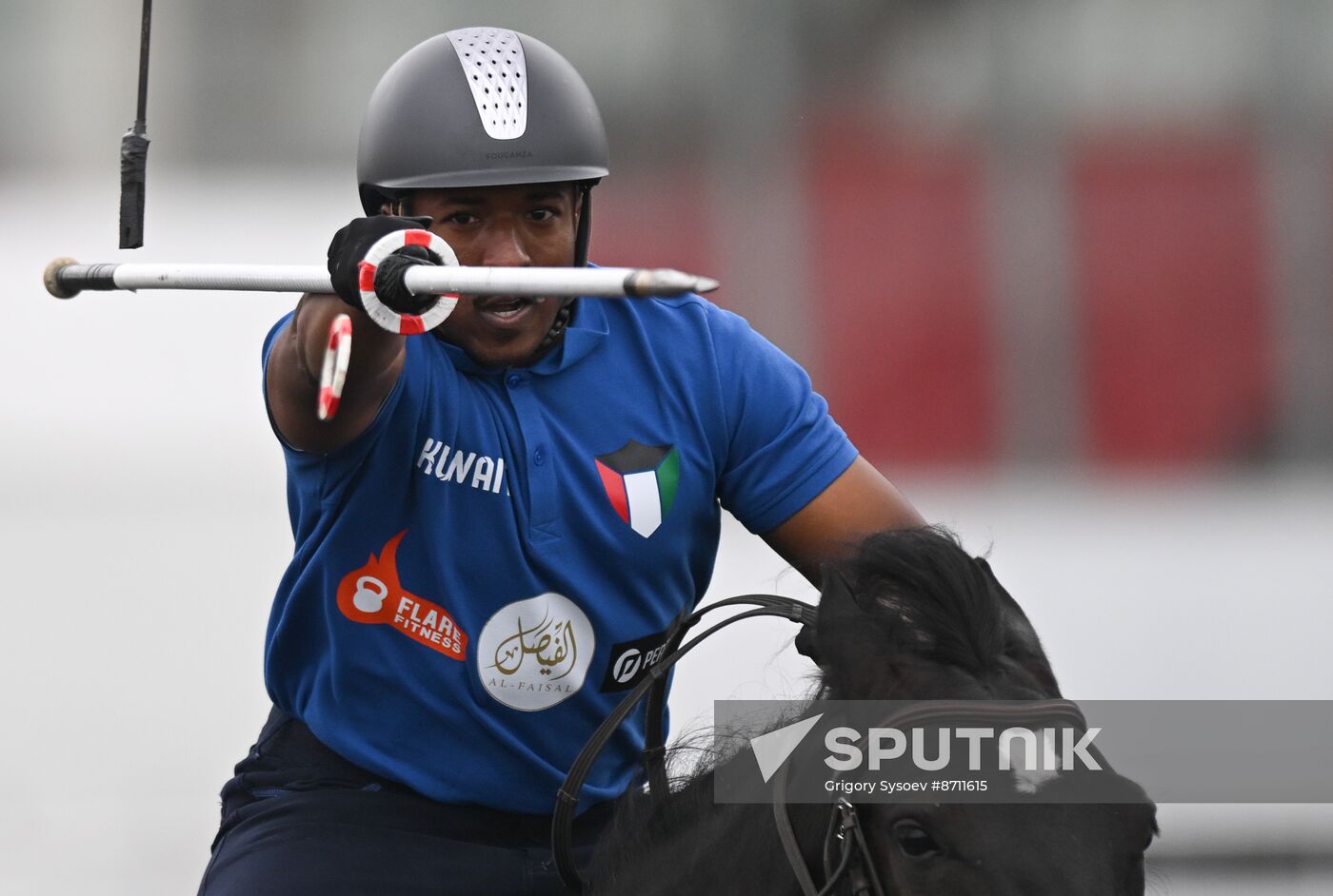 Russia BRICS Sports Games Equestrian Tent Pegging