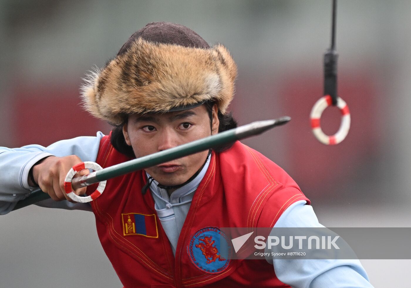 Russia BRICS Sports Games Equestrian Tent Pegging