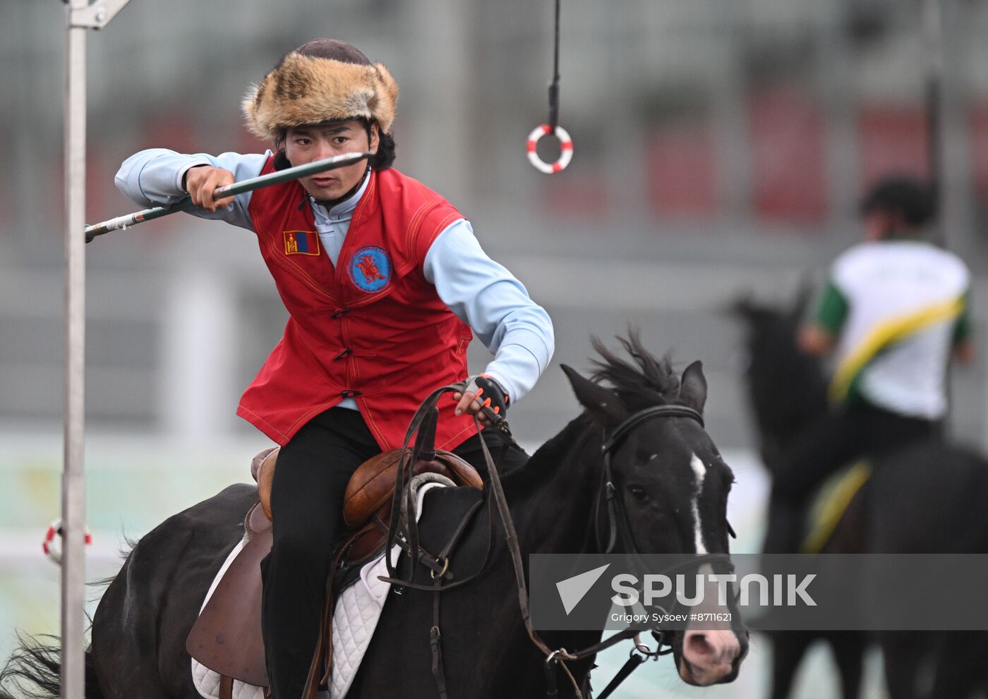 Russia BRICS Sports Games Equestrian Tent Pegging