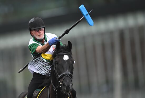 Russia BRICS Sports Games Equestrian Tent Pegging