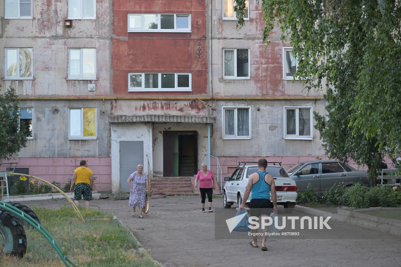 Russia Ukraine Military Operation Shelling