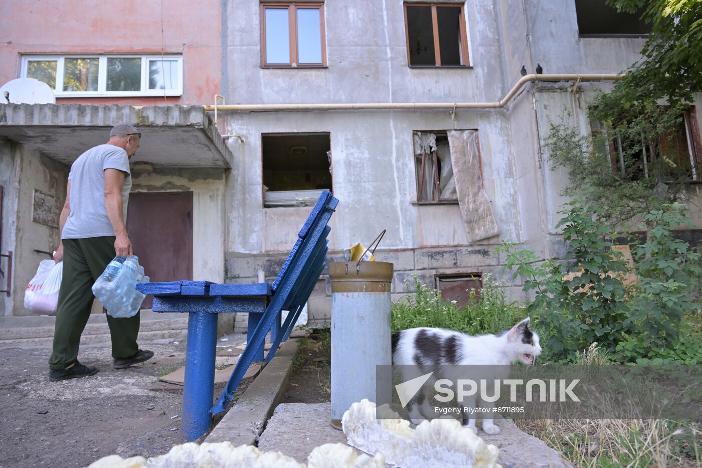 Russia Ukraine Military Operation Shelling