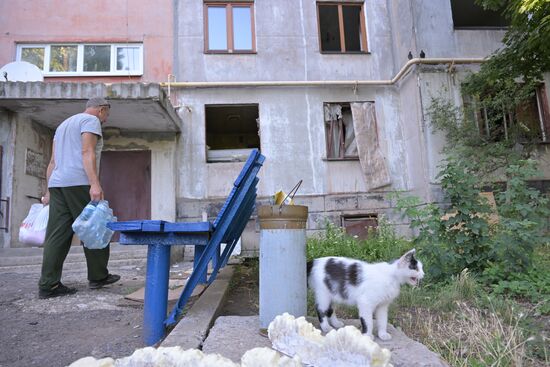 Russia Ukraine Military Operation Shelling