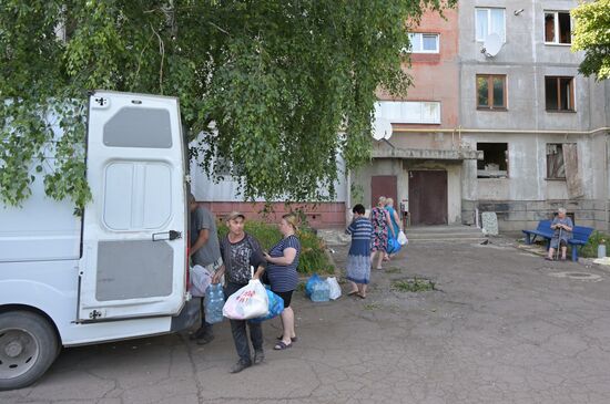Russia Ukraine Military Operation Shelling