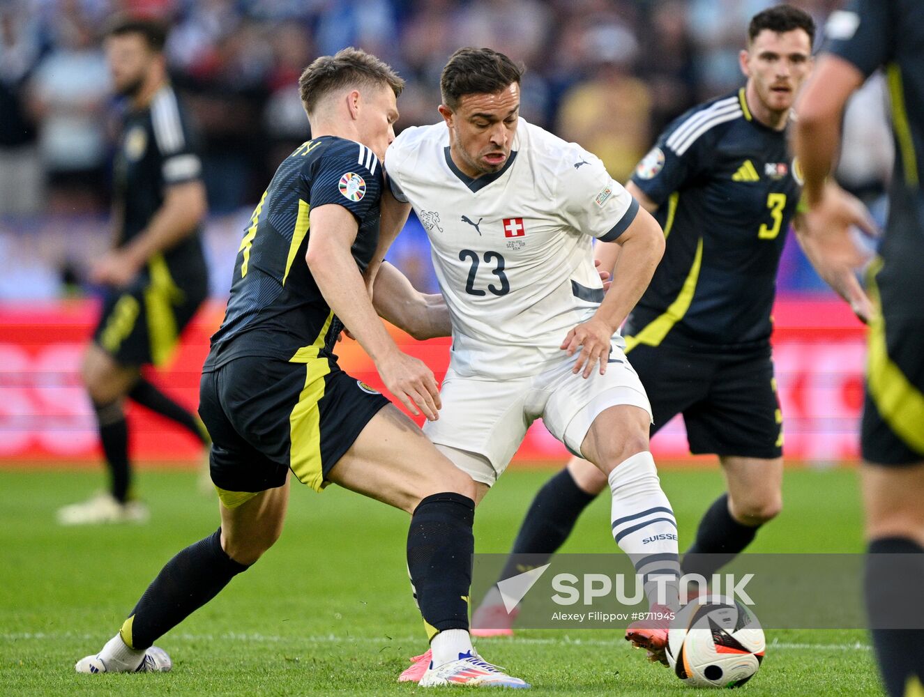 Russia Soccer Euro 2024 Scotland - Switzerland