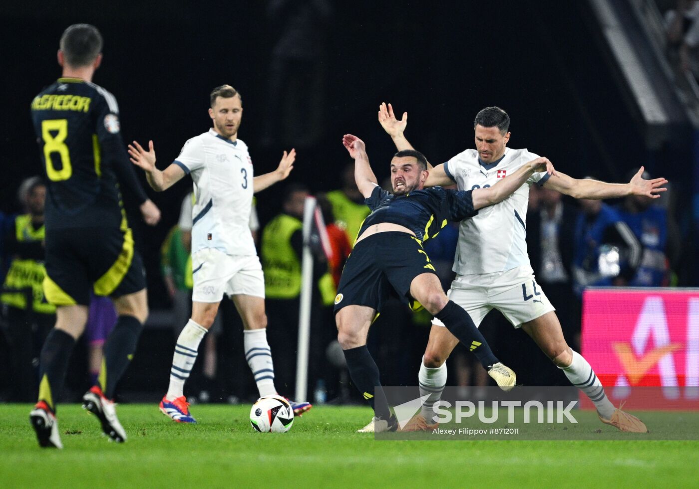 Russia Soccer Euro 2024 Scotland - Switzerland