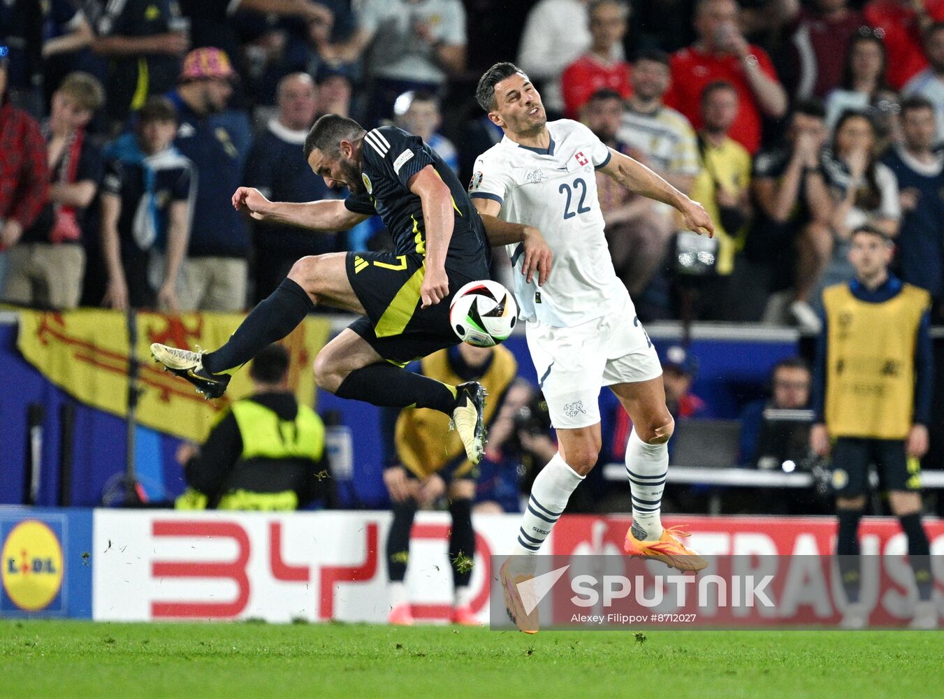 Russia Soccer Euro 2024 Scotland - Switzerland