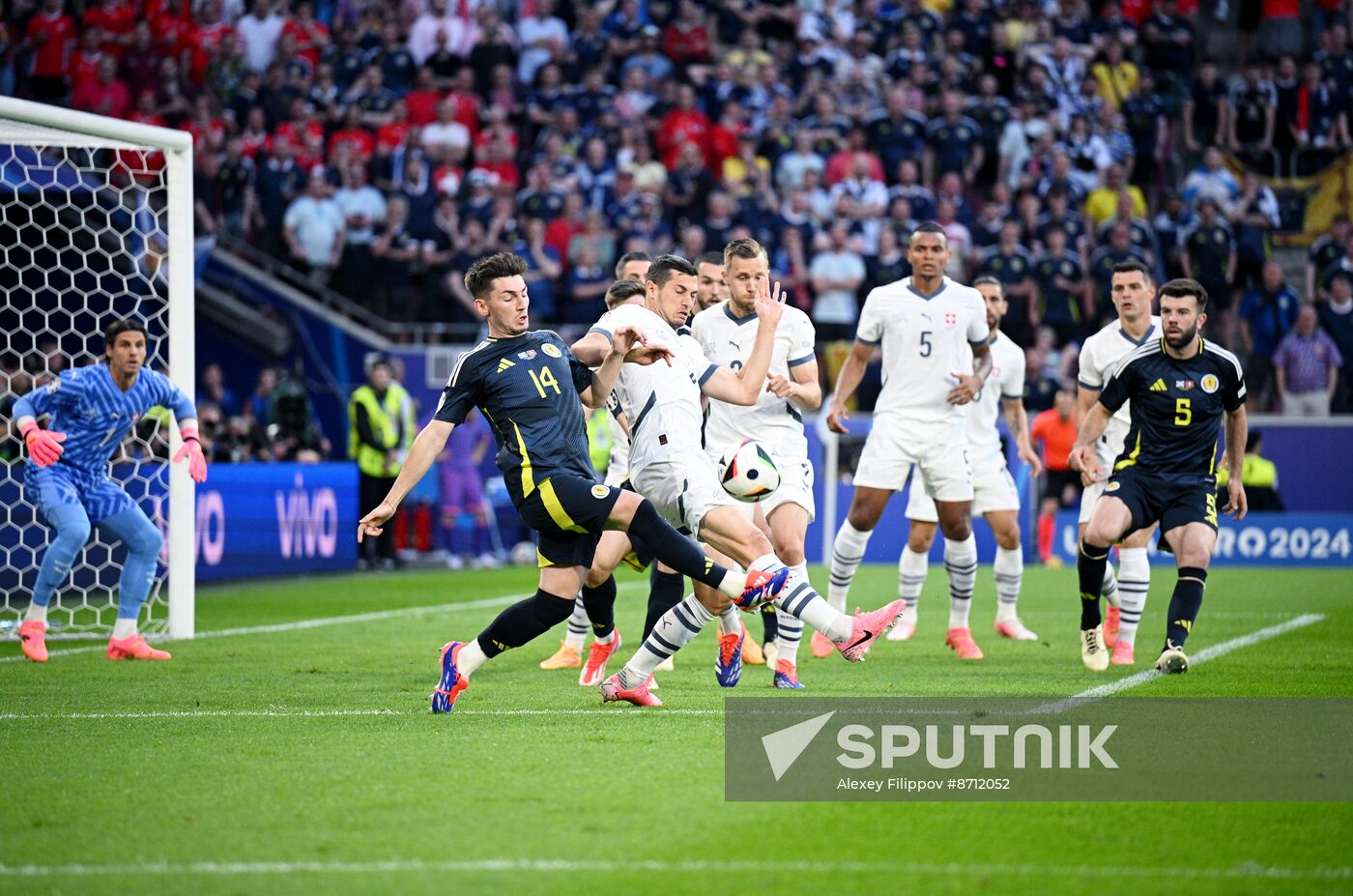 Russia Soccer Euro 2024 Scotland - Switzerland