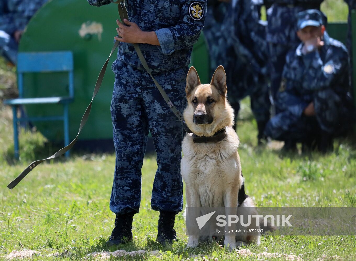 Russia Dog Handlers Competition
