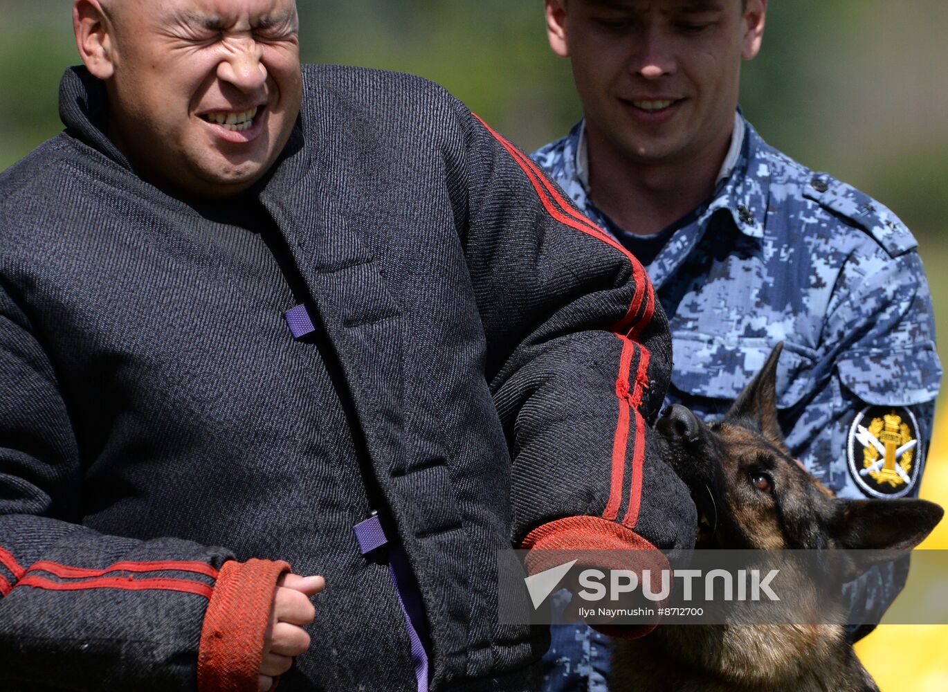 Russia Dog Handlers Competition