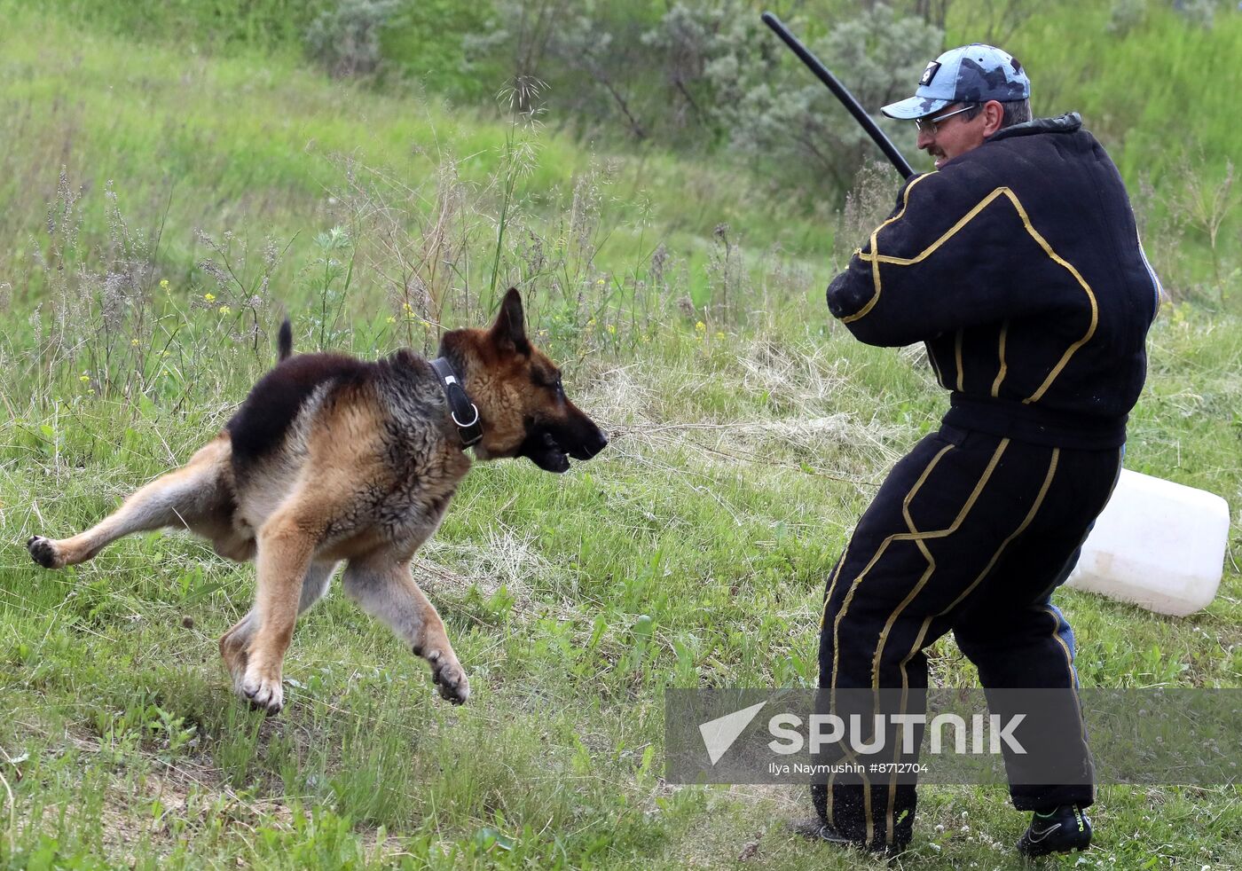 Russia Dog Handlers Competition