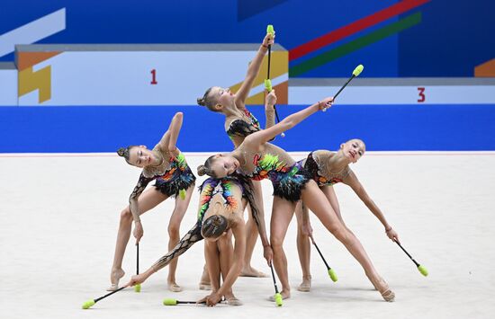 Russia BRICS Sports Games Rhythmic Gymnastics