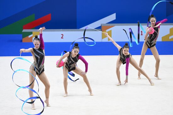 Russia BRICS Sports Games Rhythmic Gymnastics