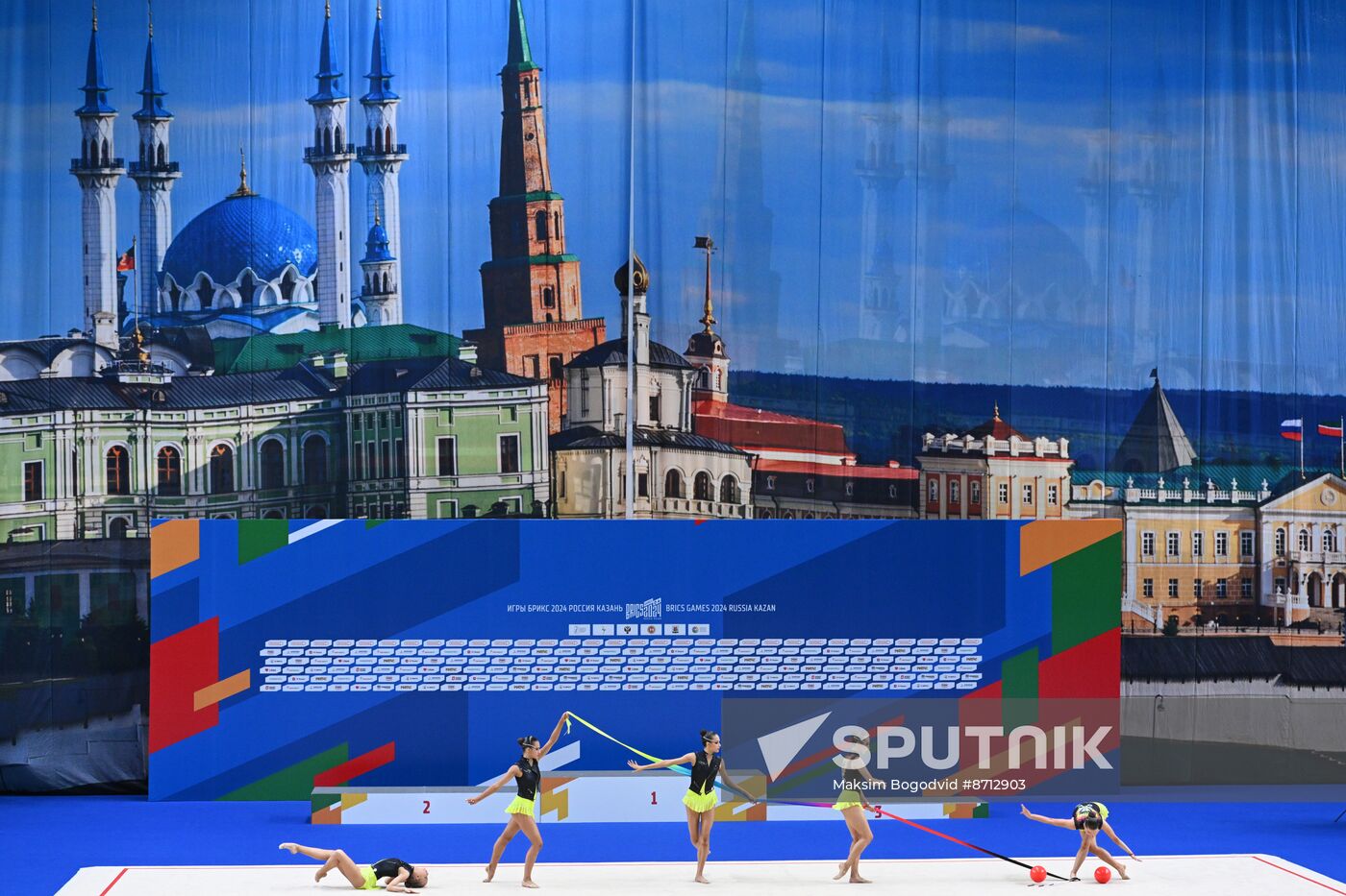 Russia BRICS Sports Games Rhythmic Gymnastics