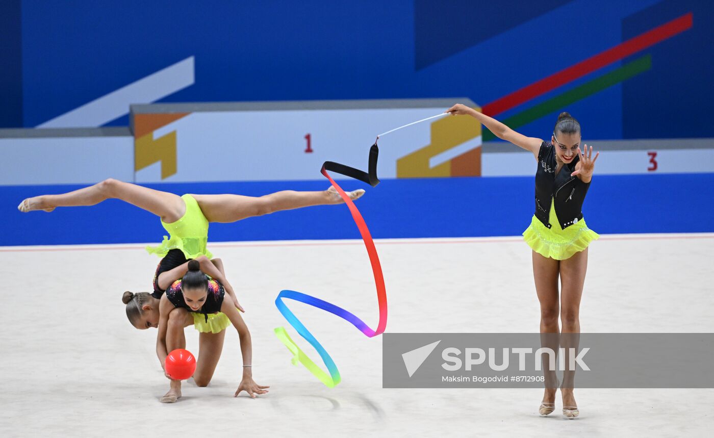 Russia BRICS Sports Games Rhythmic Gymnastics