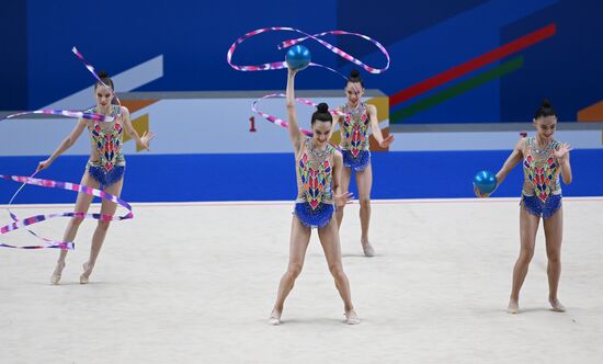 Russia BRICS Sports Games Rhythmic Gymnastics