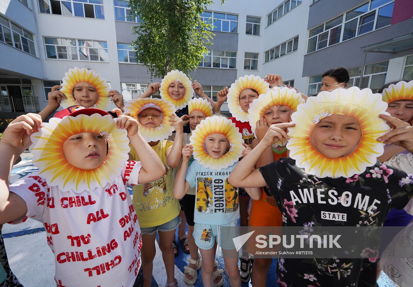 Russia DPR Children's Rest