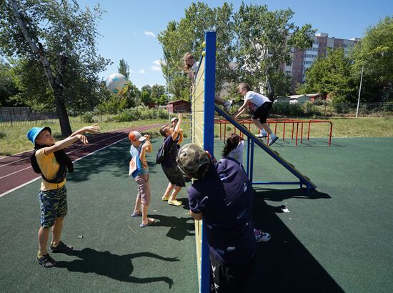 Russia DPR Children's Rest