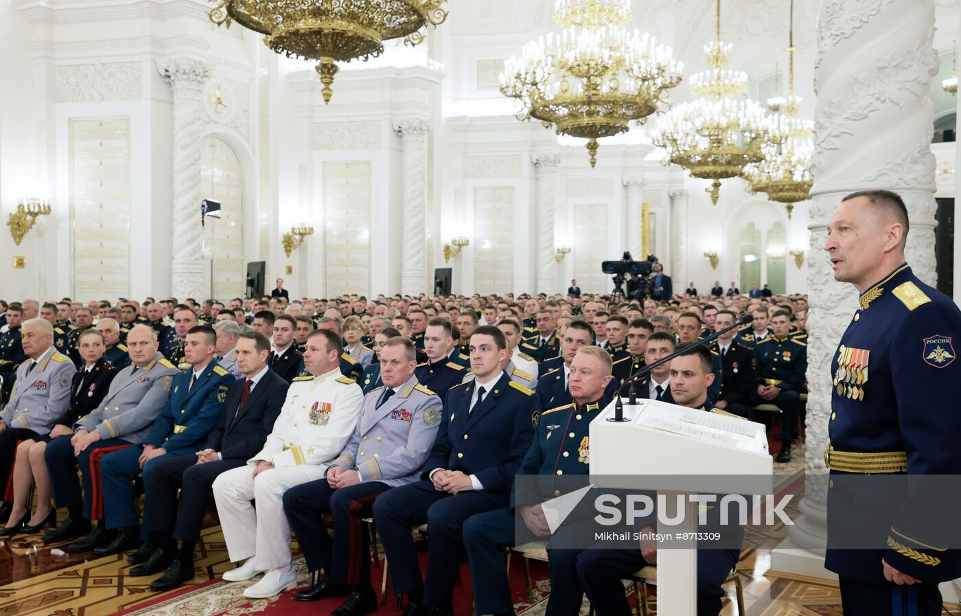 Russia Putin Higher Military Schools Graduates