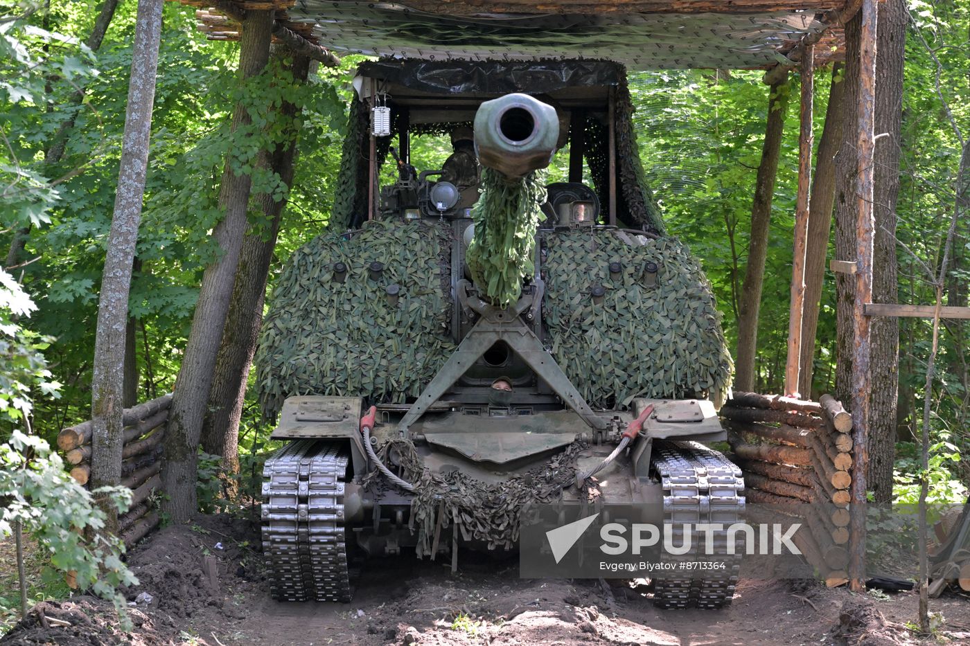 Russia Ukraine Military Operation Artillery Units