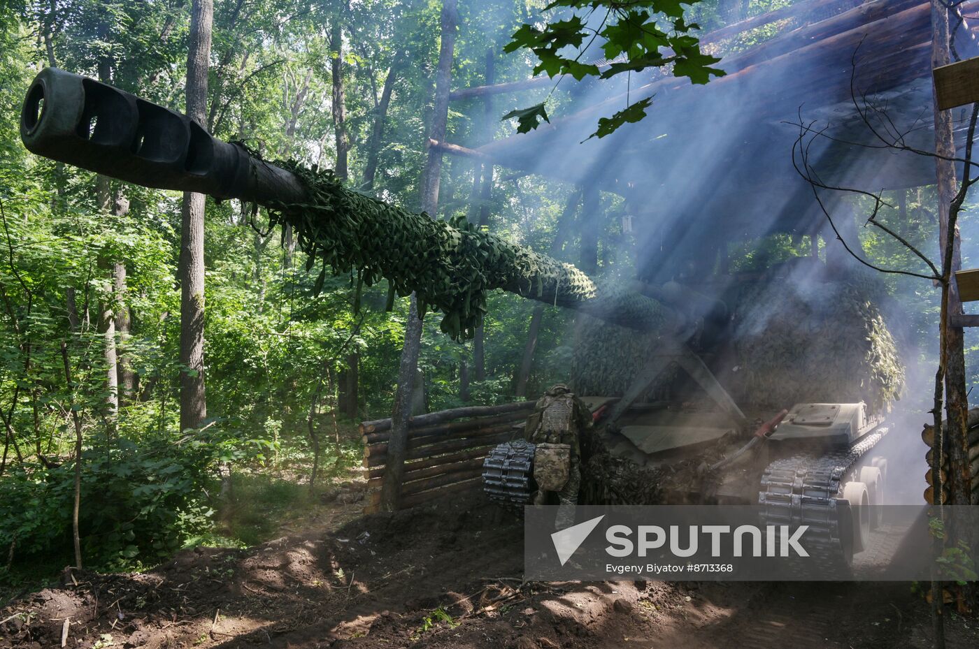 Russia Ukraine Military Operation Artillery Units