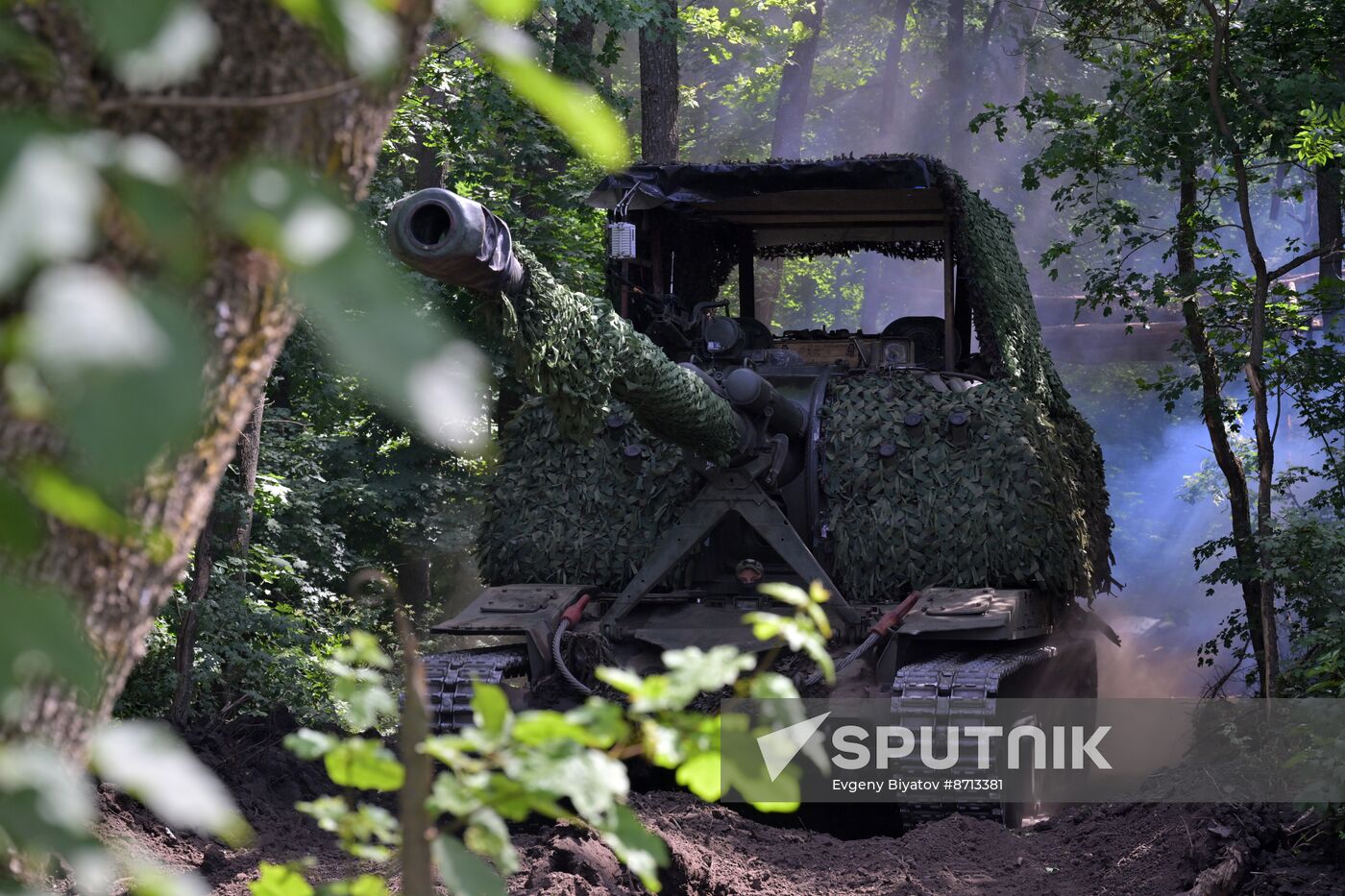 Russia Ukraine Military Operation Artillery Units