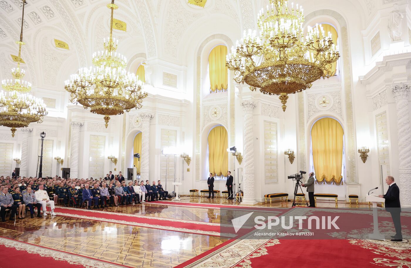 Russia Putin Higher Military Schools Graduates