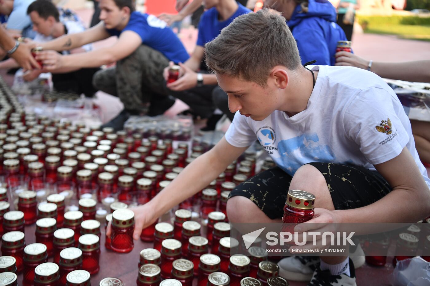 Russia Regions WWII Memory and Sorrow Day