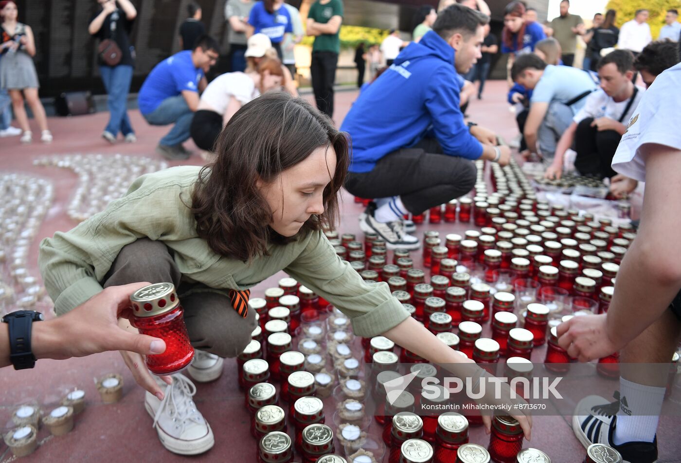 Russia Regions WWII Memory and Sorrow Day