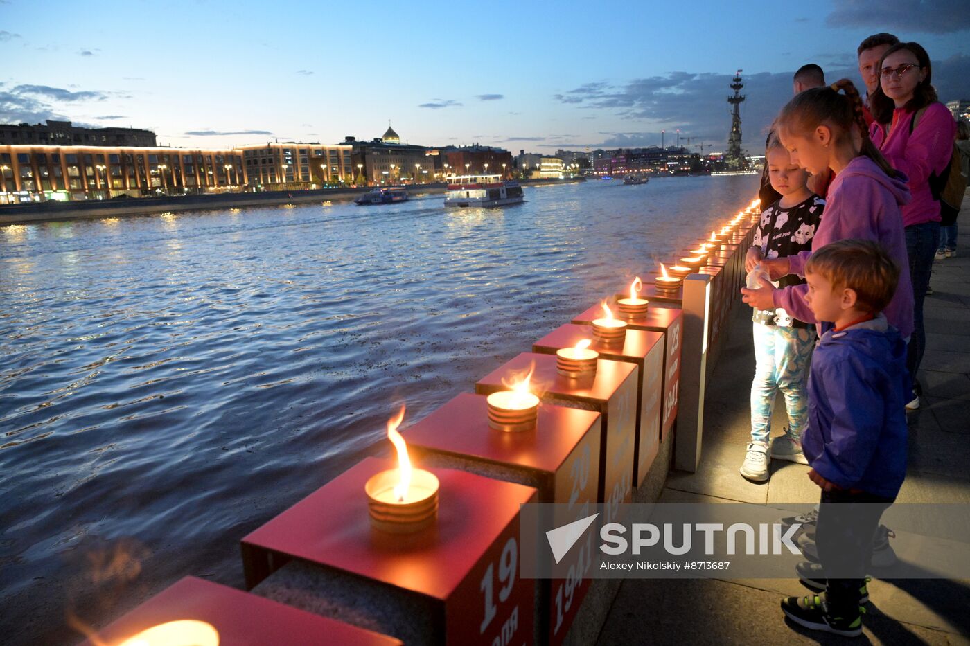 Russia WWII Memory and Sorrow Day Remembrance Event