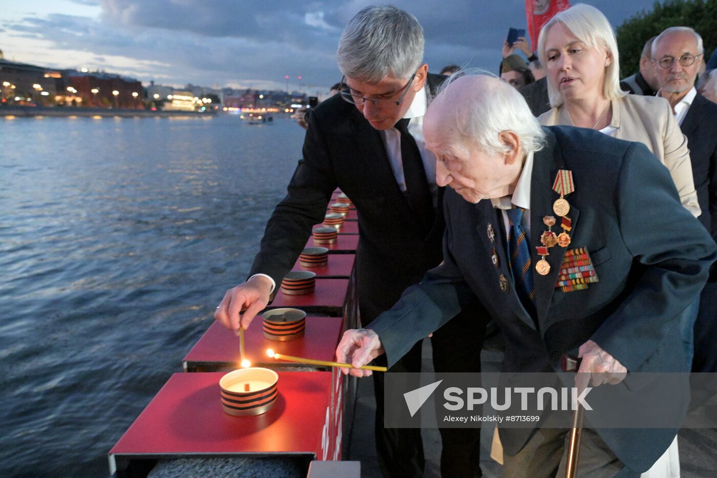 Russia WWII Memory and Sorrow Day Remembrance Event